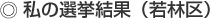 私の選挙結果(若林区)